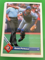 1993 Donruss Base Set #319 Geno Petralli