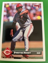 1993 Donruss Base Set #478 Dwayne Henry