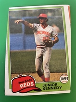 1981 Topps Base Set #447 Junior Kennedy
