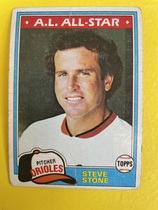 1981 Topps Base Set #520 Steve Stone