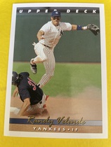 1993 Upper Deck Base Set #93 Randy Velarde