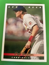 1993 Upper Deck Base Set #381 Rod Brewer