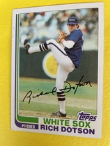 1982 Topps Base Set #461 Richard Dotson