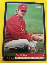 1994 Score Base Set #156 David West