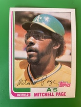 1982 Topps Base Set #633 Mitchell Page