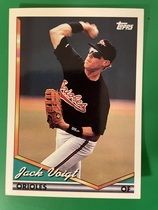 1994 Topps Base Set #117 Jack Voigt