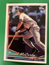 1994 Topps Base Set #156 David McCarty