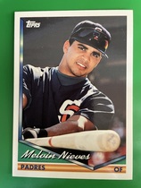 1994 Topps Base Set #307 Melvin Nieves