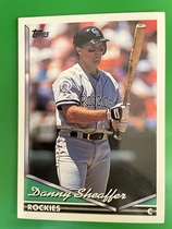 1994 Topps Base Set #314 Danny Sheaffer