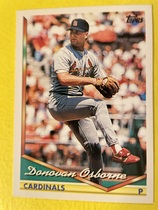 1994 Topps Base Set #501 Donovan Osborne