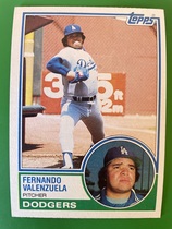 1983 Topps Base Set #40 Fernando Valenzuela
