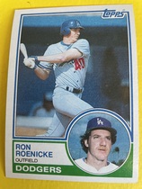 1983 Topps Base Set #113 Ron Roenicke
