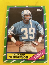 1986 Topps Base Set #247 Leonard Thompson