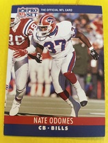 1990 Pro Set Base Set #43 Nate Odomes