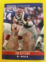 1990 Pro Set Base Set #45 Jim Ritcher