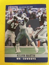 1990 Pro Set Base Set #83 Kelvin Martin