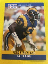 1990 Pro Set Base Set #174 Fred Strickland