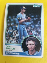 1983 Topps Base Set #145 Don Sutton