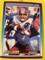 1990 Score Base Set #205 Russ Grimm