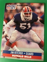 1991 Pro Set Base Set #82 Jim Ritcher