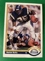 1991 Upper Deck Base Set #147 Marion Butts