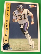1992 Pacific Base Set #604 Craig McEwen