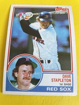 1983 Topps Base Set #239 Dave Stapleton