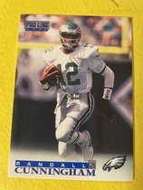 1996 Pro Line Base Set #30 Randall Cunningham