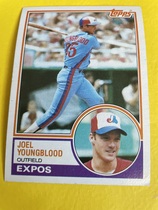 1983 Topps Base Set #265 Joel Youngblood