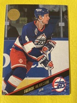 1993 Leaf Base Set #124 Fredrik Olausson