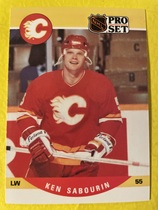 1990 Pro Set Base Set #596 Ken Sabourin