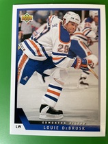 1993 Upper Deck Base Set #79 Louie DeBrusk