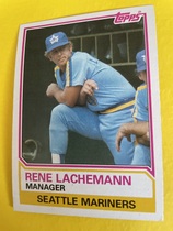 1983 Topps Base Set #336 Rene Lachemann
