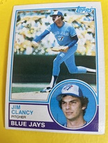1983 Topps Base Set #345 Jim Clancy