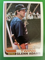 1982 Topps Base Set #519 Glenn Adams