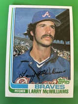 1982 Topps Base Set #733 Larry McWilliams