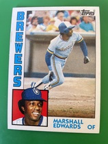 1984 Topps Base Set #167 Marshall Edwards