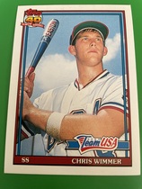 1991 Topps Traded #130T Chris Wimmer