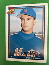 1991 Topps Traded #109 Doug Simons