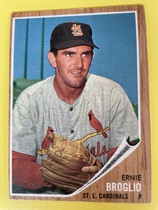 1962 Topps Base Set #507 Ernie Broglio