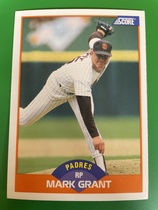 1989 Score Base Set #349 Mark Grant