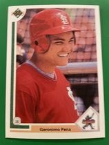 1991 Upper Deck Base Set #20 Geronimo Pena