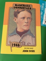 1980 TCMA Baseball Immortals #42 John Evers