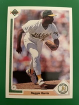 1991 Upper Deck Base Set #672 Reggie Harris