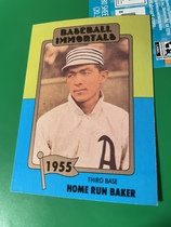 1980 TCMA Baseball Immortals #74 Frank Baker