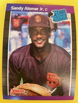 1989 Donruss Base Set #28 Sandy Alomar Jr.