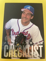 1997 Ultra Checklists Series 1 #8 John Smoltz