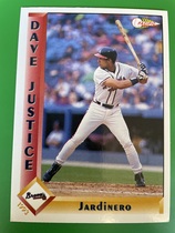 1993 Pacific Spanish #8 David Justice