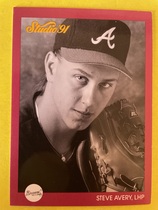 1991 Studio Base Set #141 Steve Avery
