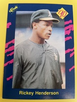 1990 Classic Baseball #37 Rickey Henderson